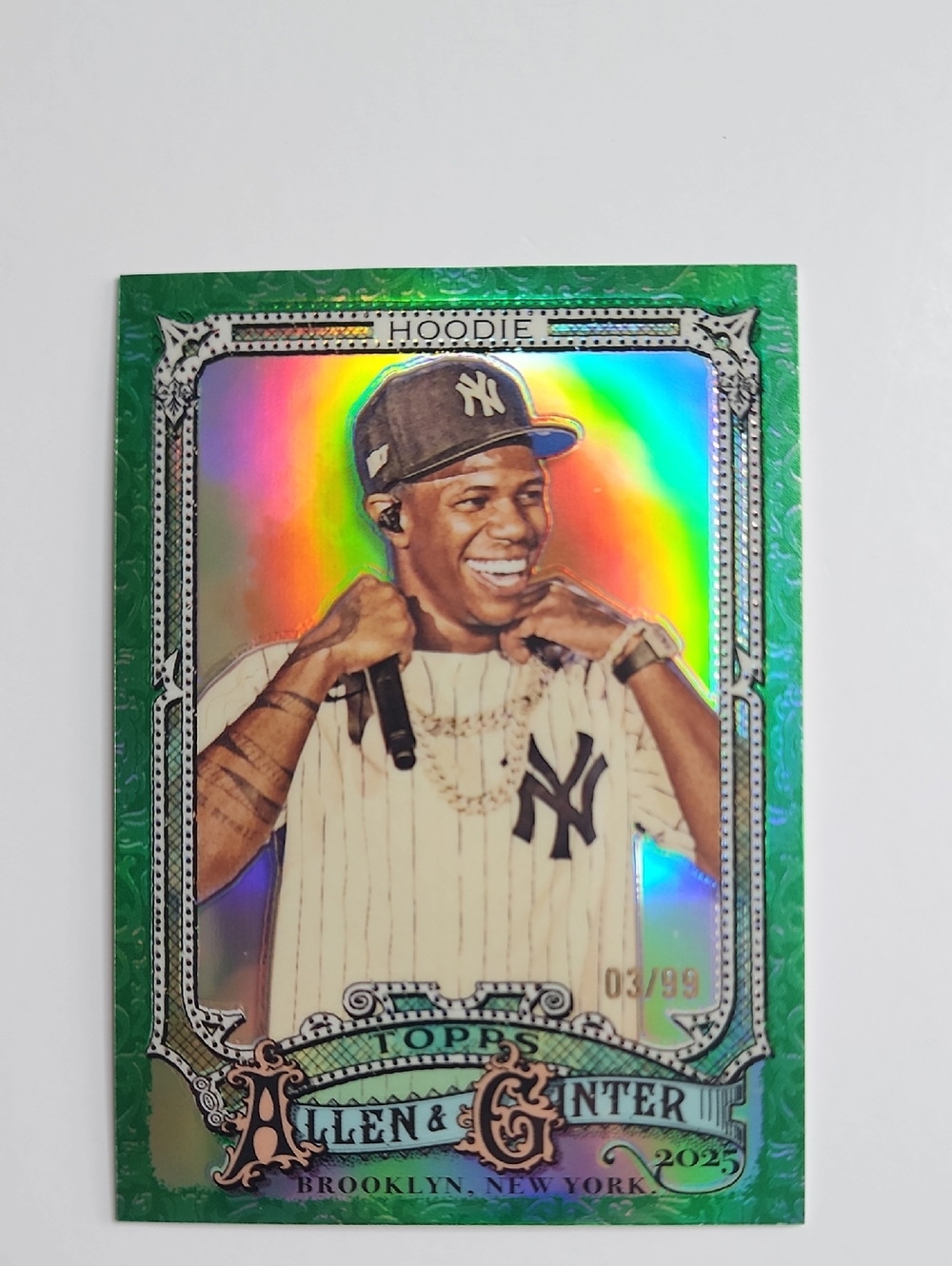 Hoodie ~ 2025 Allen & Ginter ~ Numbered 03/99